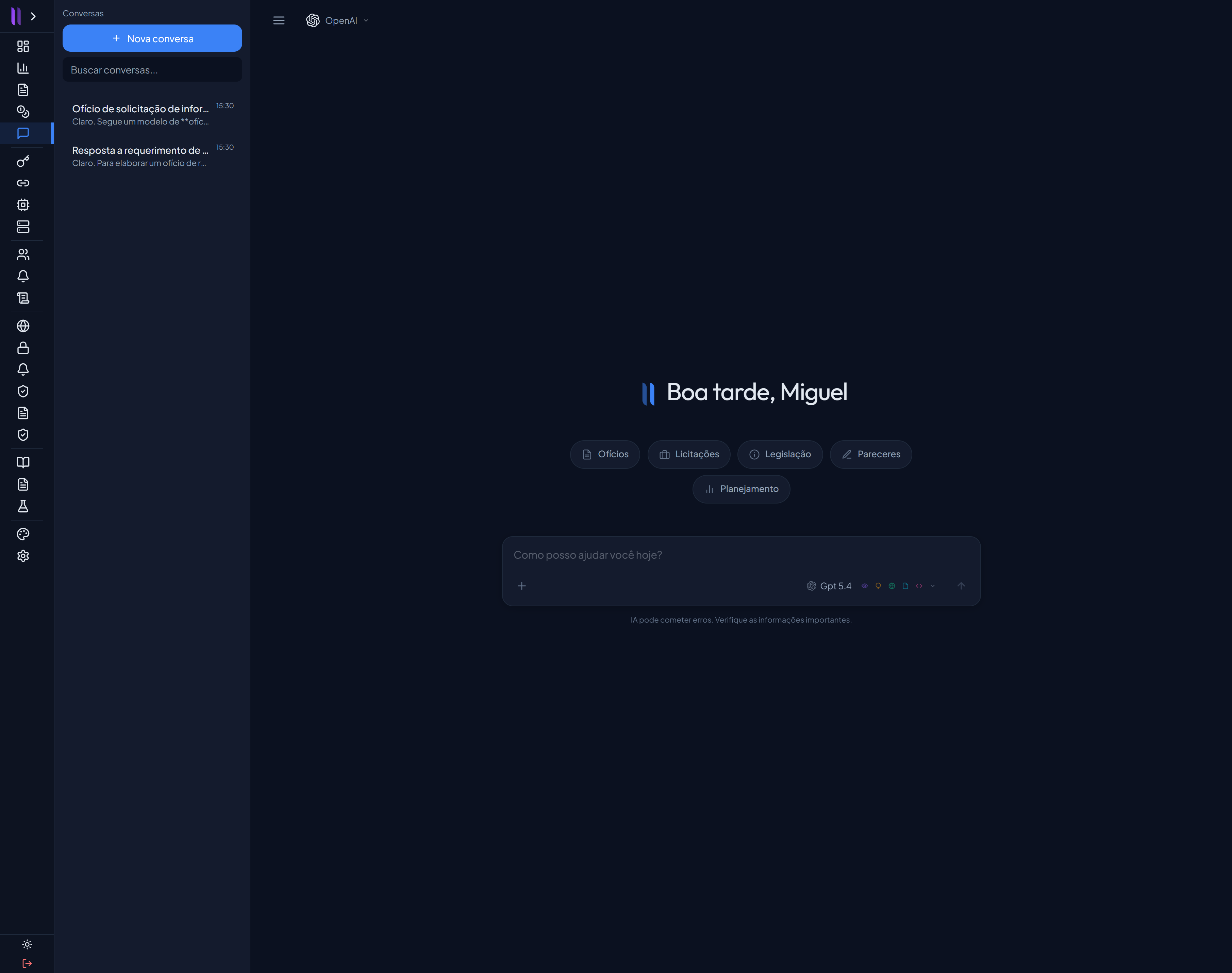 Chat IA Multi-Provedor do Adapt11